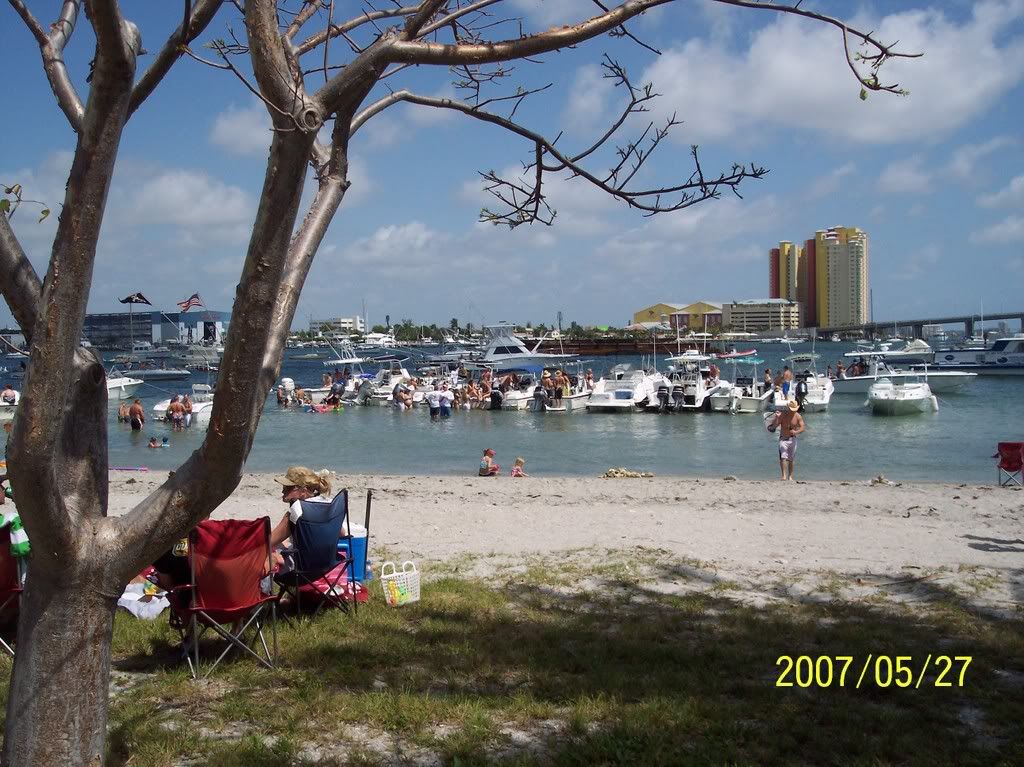 Peanut Island Memorial Day 2007 (pictures, boats, music) Florida (FL